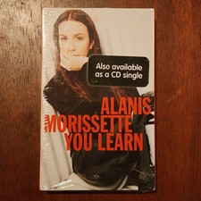 ALANIS MORISSETTE - YOU LEARN (SINGLE) - New Sealed - Cassette Tape - 1996