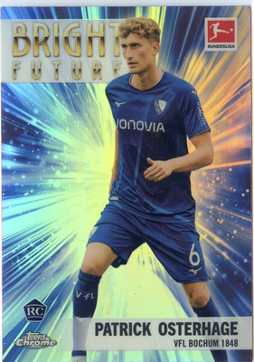 2022-23 Topps Chrome Bundesliga Bright Future Insert #BF-PO Patrick Osterhage -