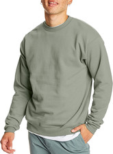 Men'S Sweatshirt, Ecosmart Fleece Crewneck Sweatshirt, Big  Tall Available, 1
