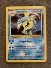 Pokémon TCG Gyarados Base Set Holo Rare Near Mint Condition Never Played