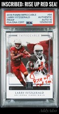 Larry Fitzgerald Rookie Cards and Autographed Memorabilia Guide 39