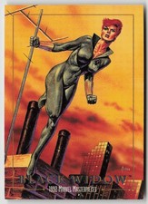 1992 Marvel Masterpieces Black Widow SkyBox Trading Card #3 Natasha Romanova