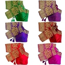Saree Blouse Readymade Designer Sari Choli Indian Party Wear Bollywood Dress