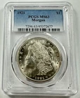 1921-P $1 Morgan Dollar PCGS MS63 Philadelphia 90% Silver US Coin