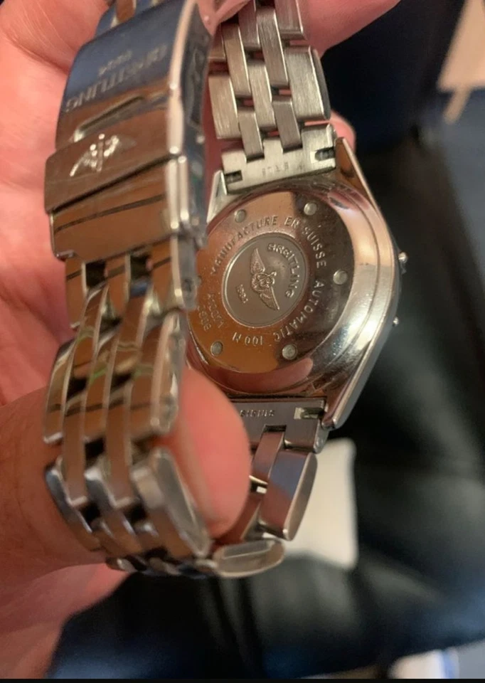 Breitling Sirius Automatic Herrenuhr 37mm, 1993, mit Box - Bild 2 von 4