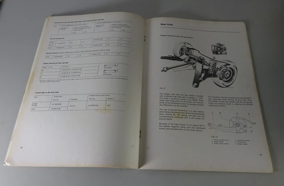 Manual De Taller Mercedes Motor M117 En W116 450 Se Sel Sl R107 C107 Slc 1973 - Imagen 3 de 4
