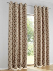 vorhang gemustert blickdicht