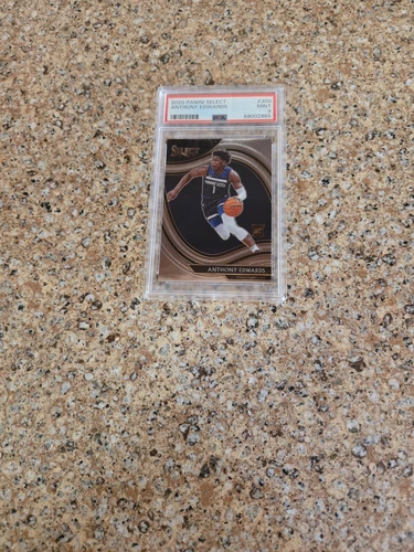 Anthony Edwards 2020 Panini Select COURTSIDE Rookie #300 PSA 9 MINT