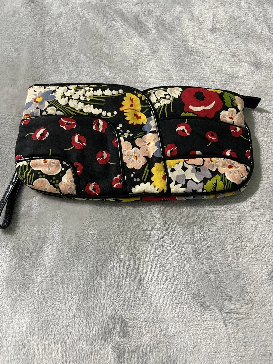Vera Bradley Wristlet Poppy Fields 2010 Zip 10 x 5 eBay
