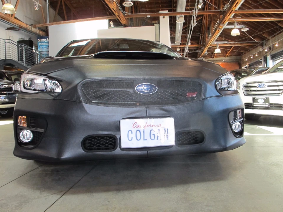 Colgan Front End Mask Bra 2pc. Fits Subaru WRX Premium & Lim. 2015-17 4DR. W/Tag - Image 2 of 2