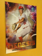 Michael McGreevy - 2021 Bowman Chrome Genesis Baseball card #GNS-16 - Cardinals