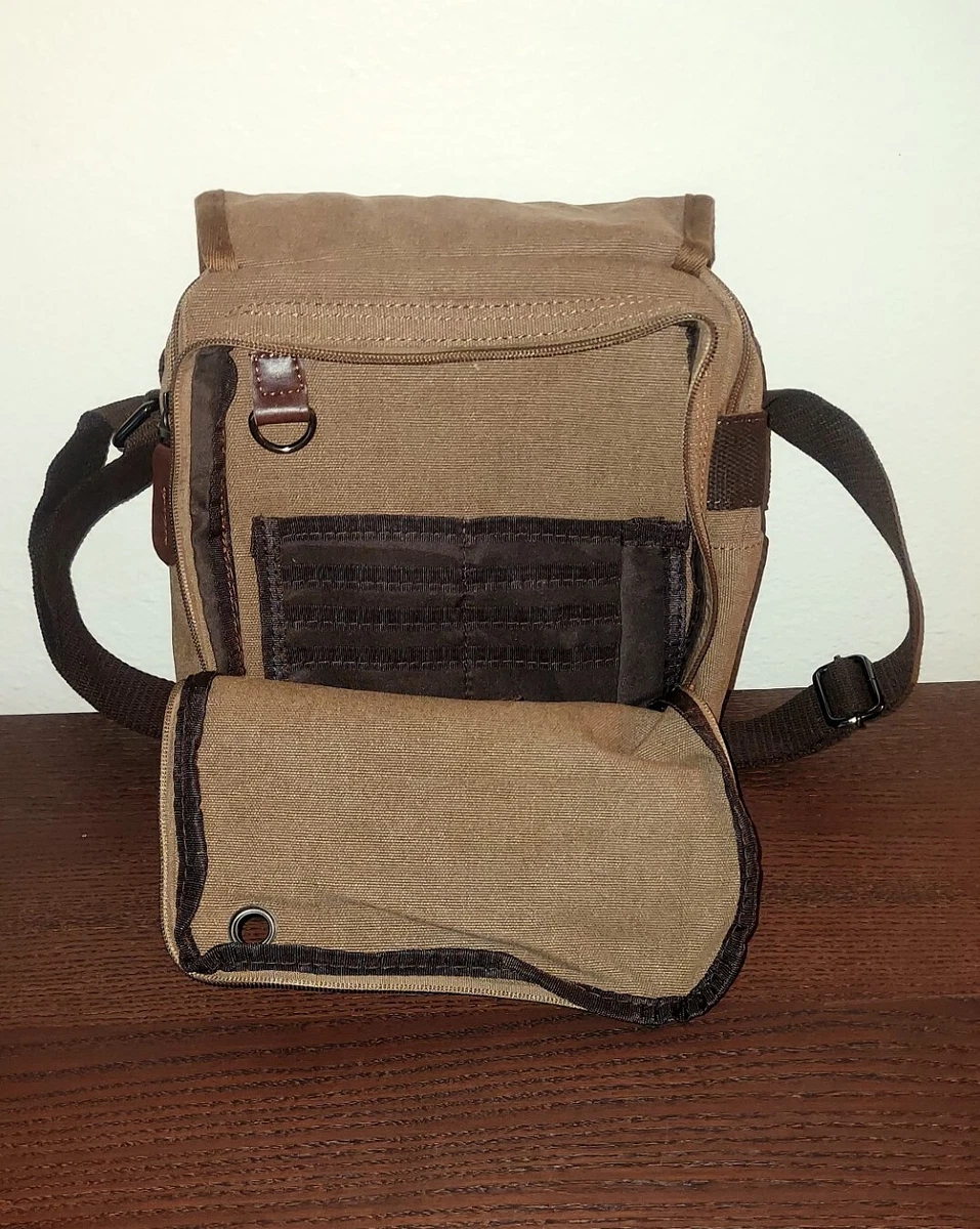 Kenox Classic VTG Multifunctional Canvas Messenger Bag iPad Bag. New opened