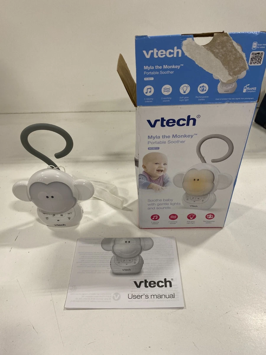 VTech BC8211 Myla The Monkey Baby Sleep Soother with a White Noise