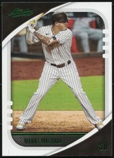 2021 Panini Absolute MANNY MACHADO BASE SET GREEN FOIL Parallel Card #17