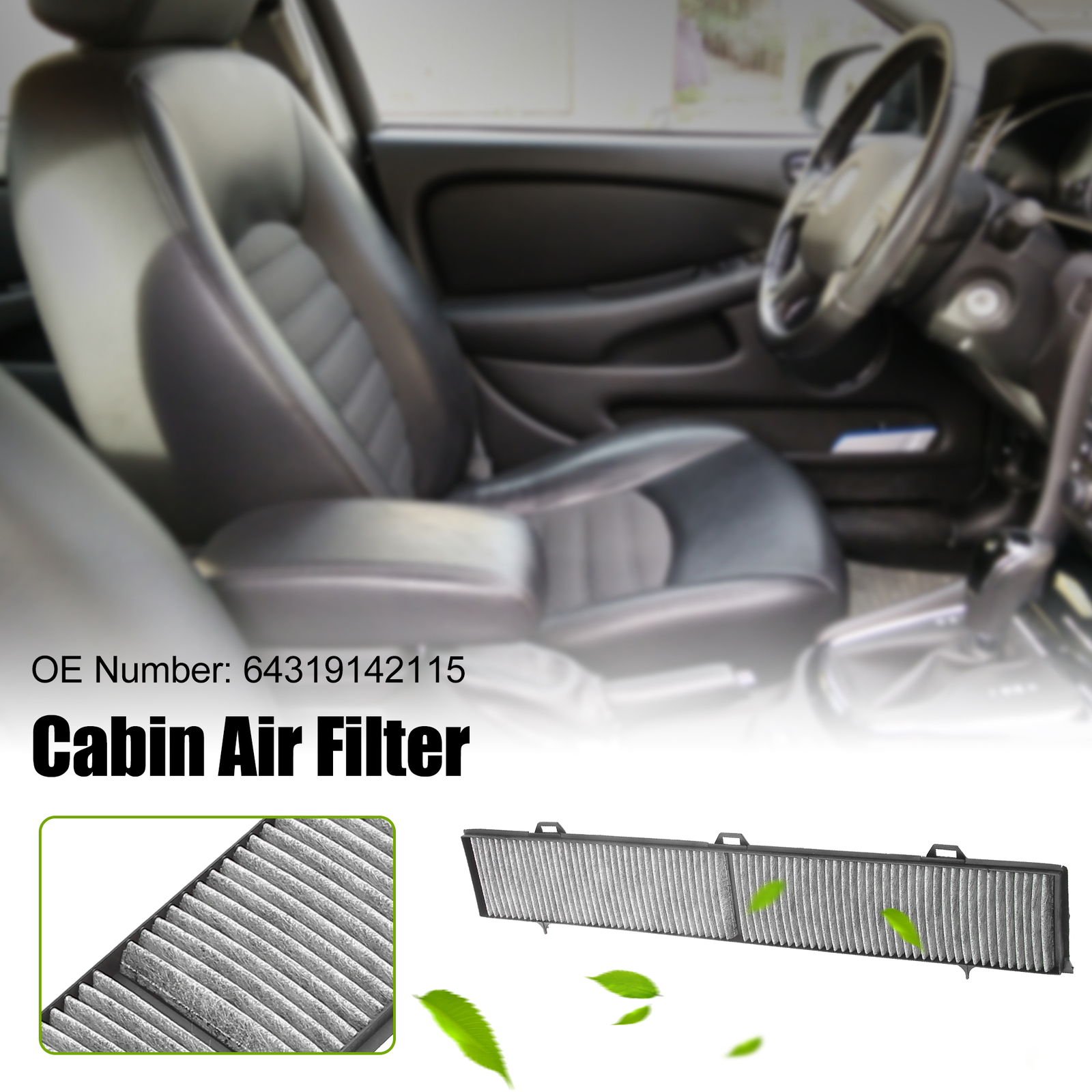 Cabin Air Filter 64319142115 for BMW 1 Series M 2011 for BMW 128i 2008 ...