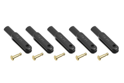 (1,98 EUR/Stück) G-Force RC - kleiner Kunststoff Gabelkopf M2 (5 Stück)