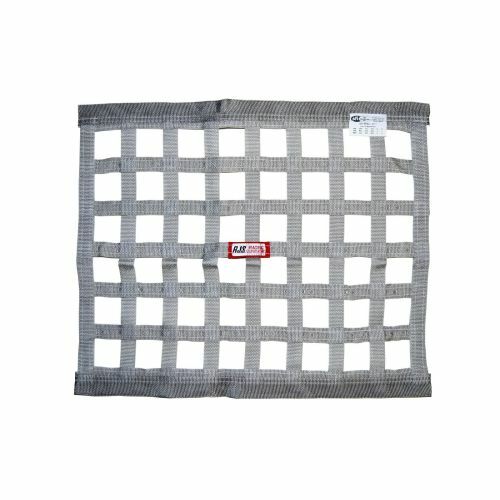 RJS Safety Products 10000407 Ribbon Window Safety Net - Rectangle; Gray - Bild 1 von 3