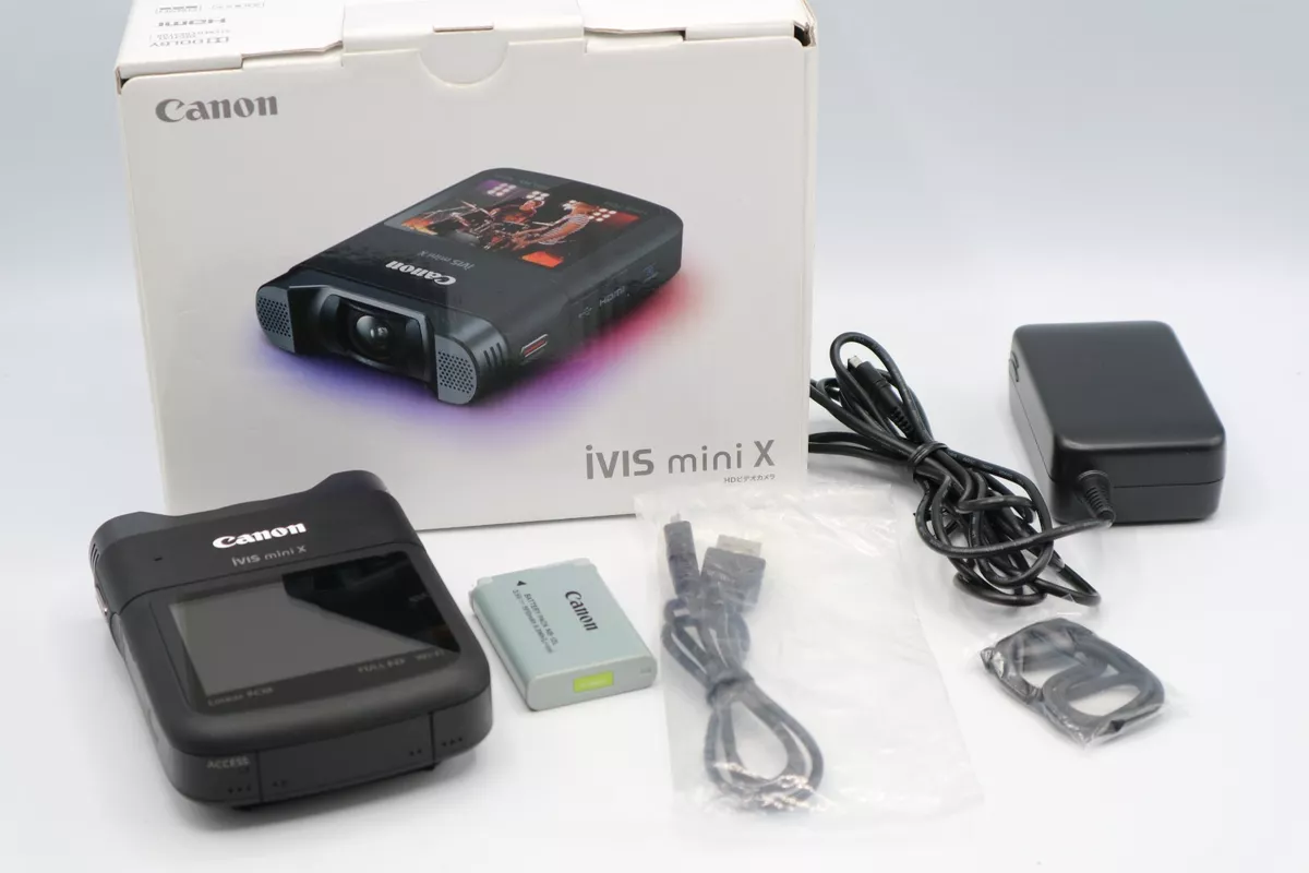 Canon iVIS mini Digital Camcorder X 12.8 megapixel CMOS Sensor