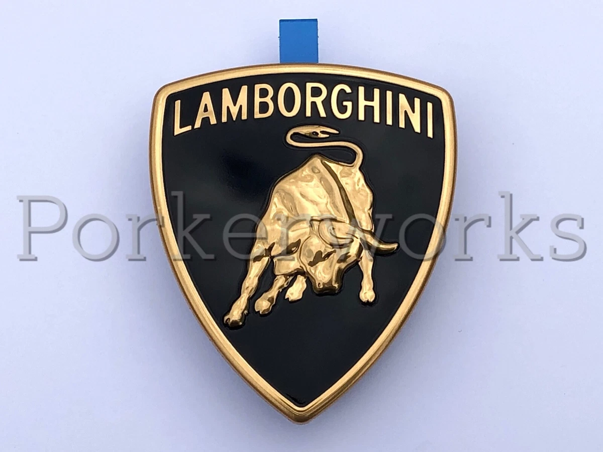Genuine Lamborghini Aventador Huracan Urus Front Hood Emblem New 