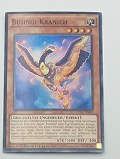 Yu-Gi-Oh! Einzelkarte Bujingi  Kranich bespielt