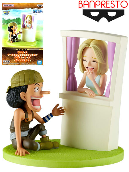 Figura coleccionable Banpresto One Piece World Log Stories Figura Usopp y Kaya