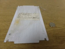 NEW  Saginaw Controls Man # SCE-10P6J Mounting Plate 9" x 5" White