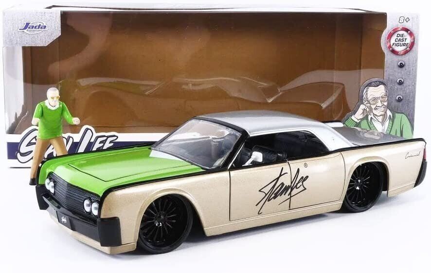 Jada Toys Stan Lee 1:24 1963 Lincoln Continental Die-cast Car