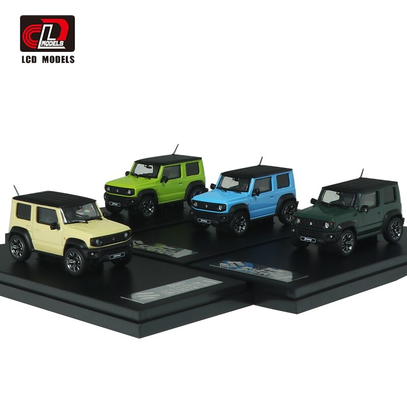 NEW 1:64 Scale LCD Suzuki Jimny Sierra ORV SUV Metal Diecast Car Mode Display