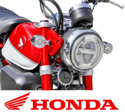 Honda Monkey 125 Genuine chrome winkers set / Asia and Europe / FRONT / NEW JPN!