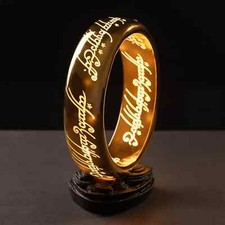 The Lord of the Rings The One Ring Replica 3D Lamp - BRAND NEW IN BOX
