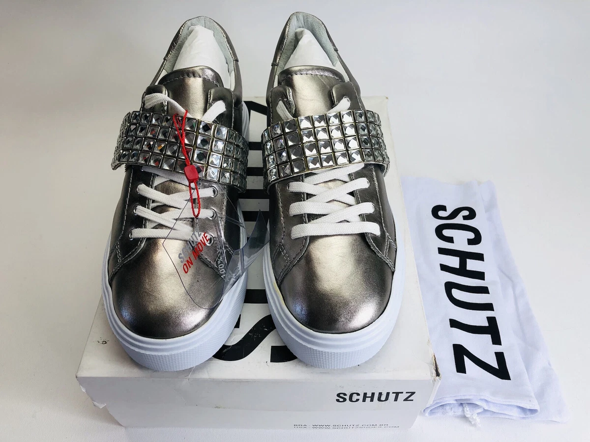 Schutz lace up sneakers hotsell