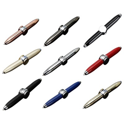 2Pcs Rotating Pen Stress Relief Writing Pen Office Staff, Student