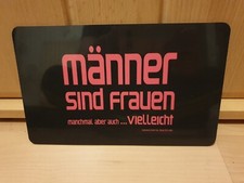 Frühstücksbrettchen Männer sind Frauen man...