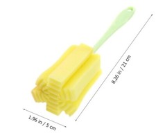 Bottle Scrubber Brush Long Handle Sponge Cleaning Brush Water Bottle