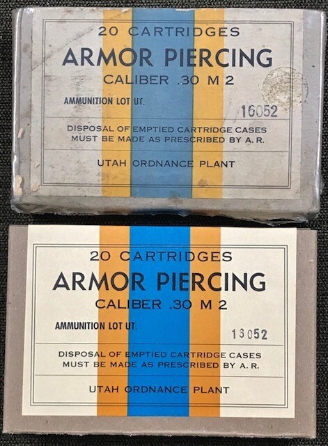 UTAH ORDNANCE CAL. .30 M2 ARMOR PIERCING WWII NEW REPLICA 20 ROUND