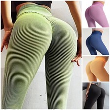 Women Leggings Anti-Cellulite High Waist Push Up Yoga Pants TikTok Butt Lift