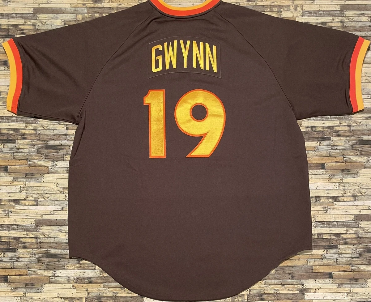 Authentic Mitchell & Ness MLB San Diego Padres Tony Gwynn Baseball  Jersey