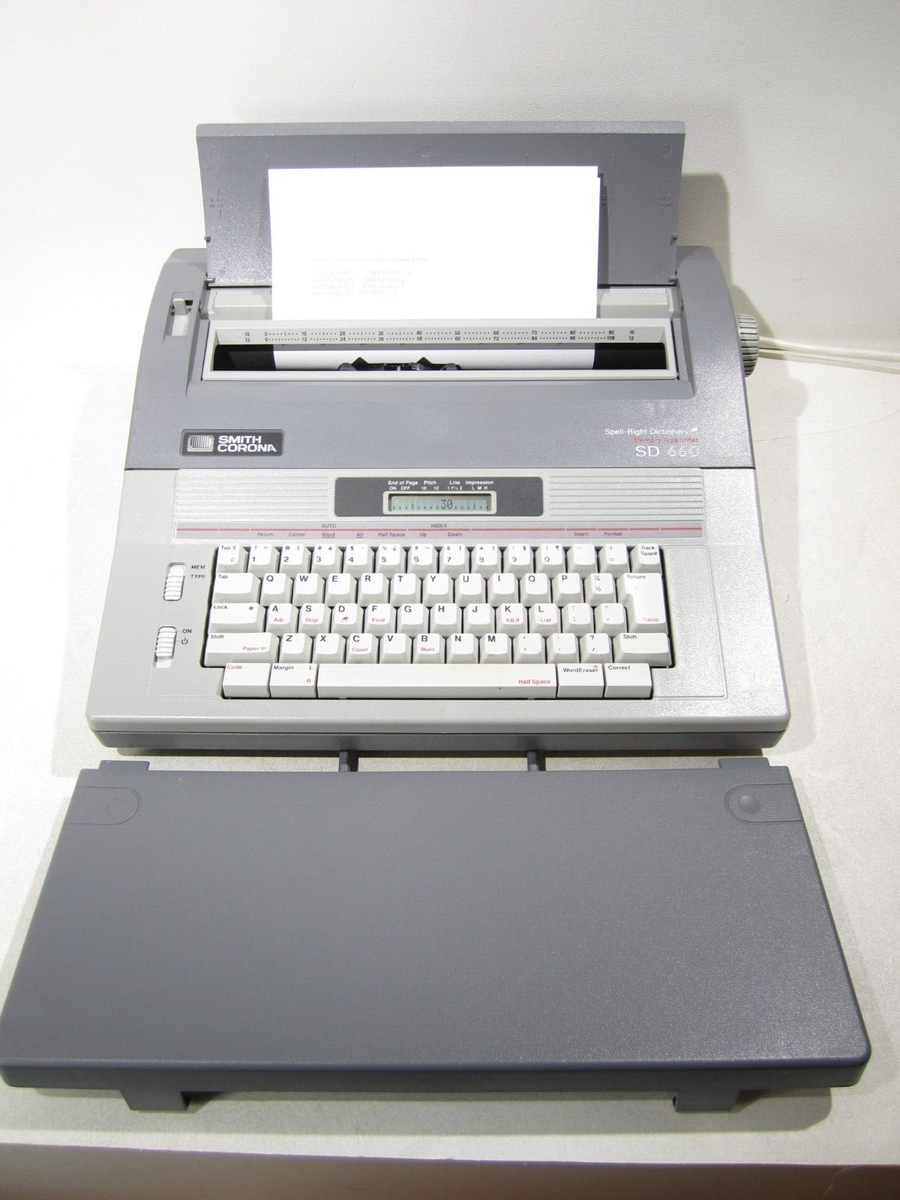 Smith Corona SD 660 Spell Right Memory Dictionary Electronic