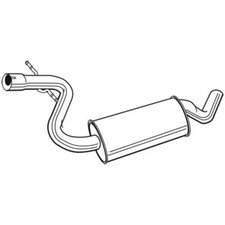 WALKER Mittelschalldämpfer Schalldämpfer für VW Golf V 1K1 5M1 521 22884