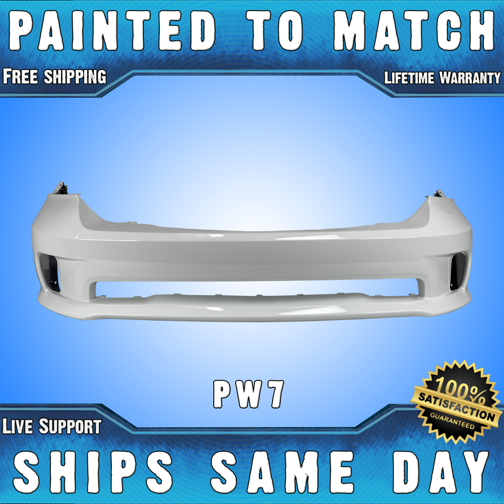 NEW *Painted PW7 Bright White* Front Bumper for 2013-2018 RAM 1500 Sport/Express
