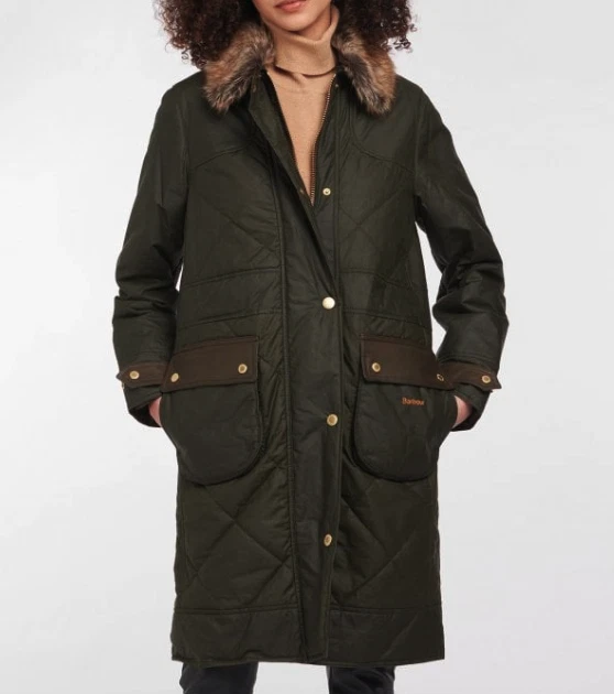 Barbour golspie jacket navy sale