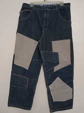 Vintage Y2K Paco Patchwork Jeans 40 33 Hip Hop Baggy