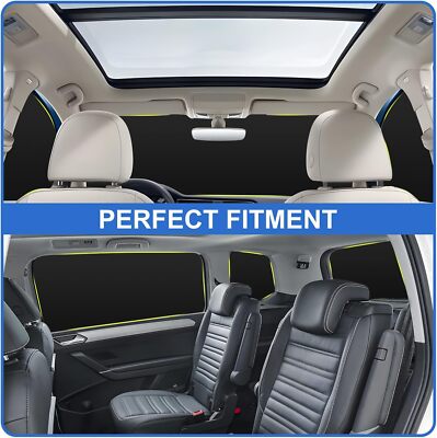 Fensterdeflektoren Für VW Touran L MK2 2016-2023 - 4-tlg. Set Regenschutz