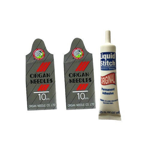 Zipperstop Nähmaschinennadeln Flachkolben, Größe 70/10, 15x1 - 100 Stück Für Haushaltsnähmaschinen