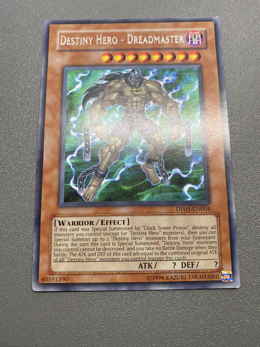 Yu-Gi-Oh! Destiny Hero - Dreadmaster Rare Unlimited DP05-EN004 HP
