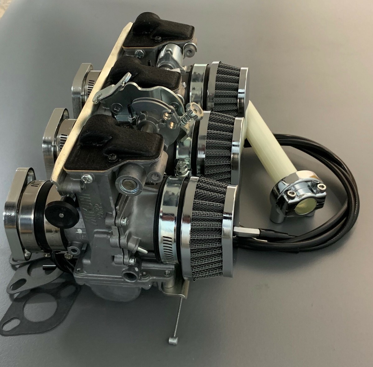 Triumph Triple T150 Trident 750 Mikuni RS 34 Carburetor Kit | eBay