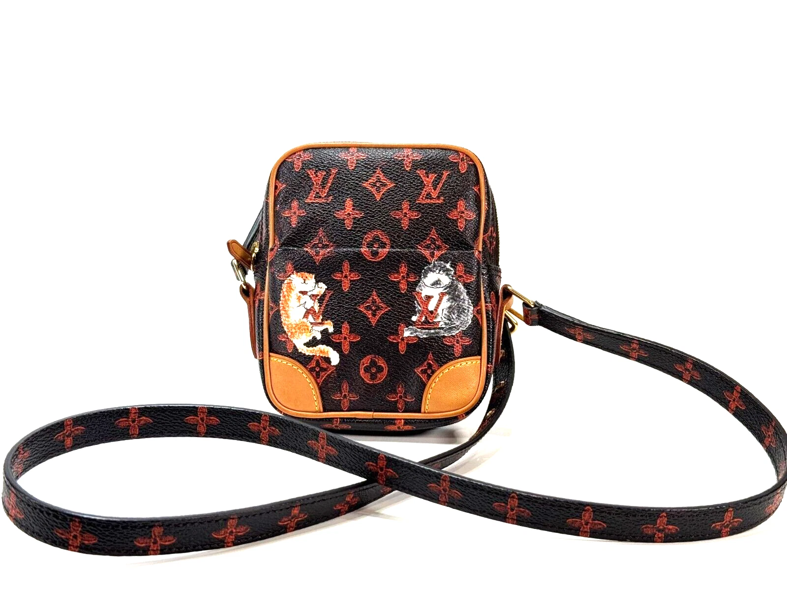 LOUIS VUITTON（LV） Borsa a tracolla Louis Vuitton Catgram Cat Gram tracolla monogramma mini borsa RI3188
