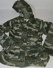 Old Navy Kids Camo Light Coat LG 10-12