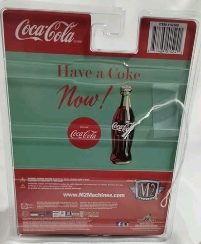 Camioneta pickup Ford F100 1956 M2 Machines Coca Cola nueva escala 1:64 Limited E - Imagen 5 de 6