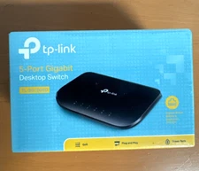 TP-Link TL-SG1005D 5-Port Gigabit Desktop Switch Brand New